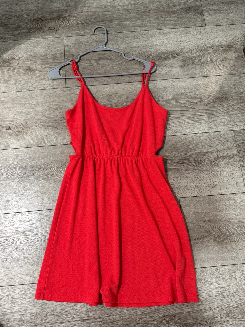 Volcom Bright Red Knit Dress